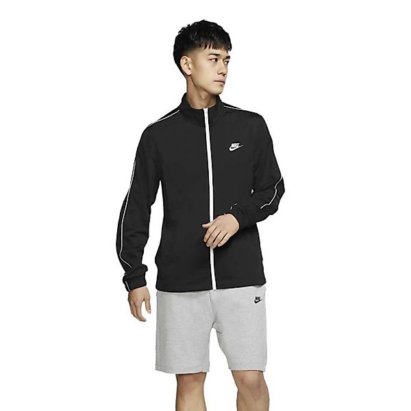 Nike Sportswear Basic Jacke XS Black / White / White günstig online kaufen