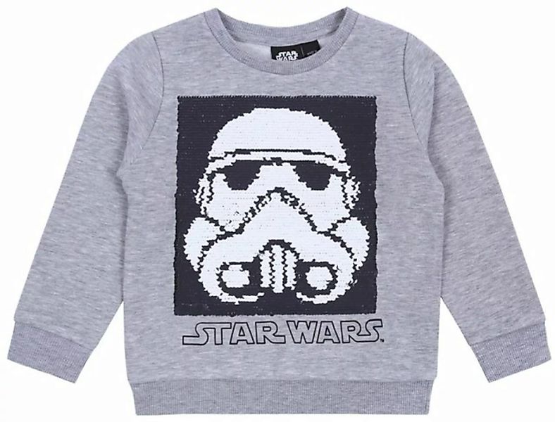 Sarcia.eu Sweatshirt Graues Sweatshirt Star Wars DISNEY 4-5 Jahre günstig online kaufen