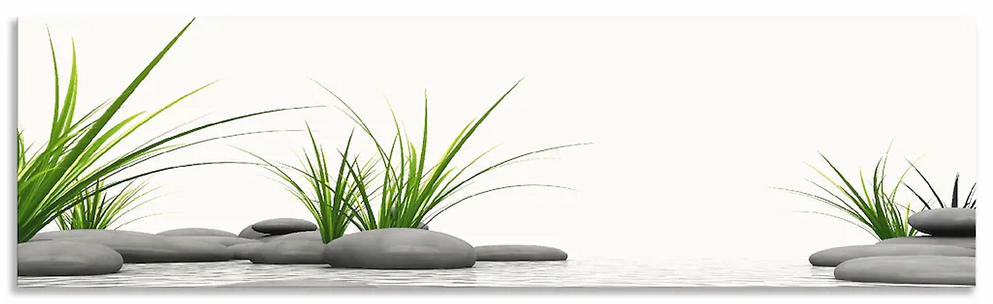 Artland Küchenrückwand »3 D Steine«, (1 tlg.), Alu Spritzschutz mit Klebeba günstig online kaufen