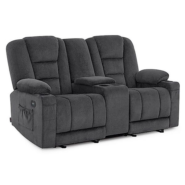 MCombo Sofa M MCombo 2 Sitzer Sofa 150° Verstellbar, 2er Relaxsessel, 7009, günstig online kaufen