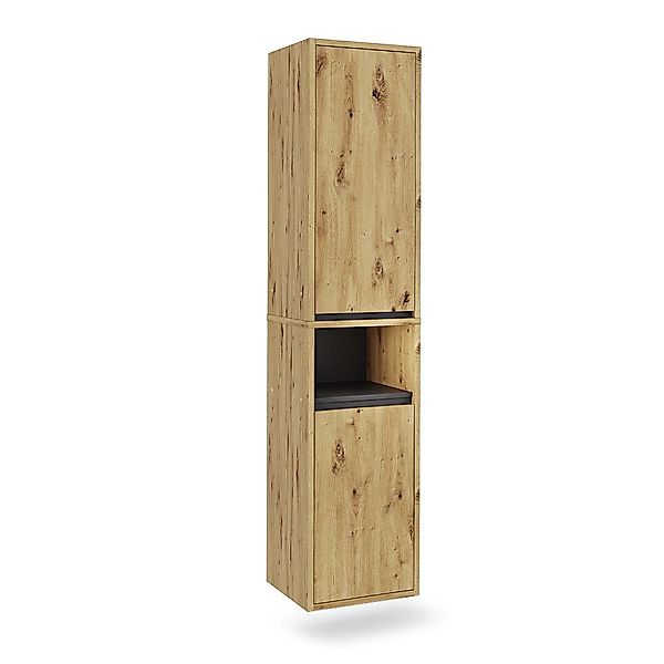 Vicco Hochschrank Viola, Artisan/Grau, 38 x günstig online kaufen