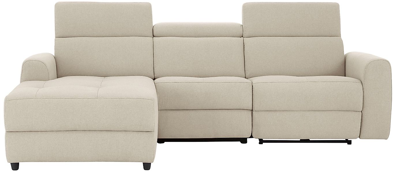 Home affaire Ecksofa "Sentrano, L-Form,", 275 cm, man. o. elektr. Relaxfunk günstig online kaufen