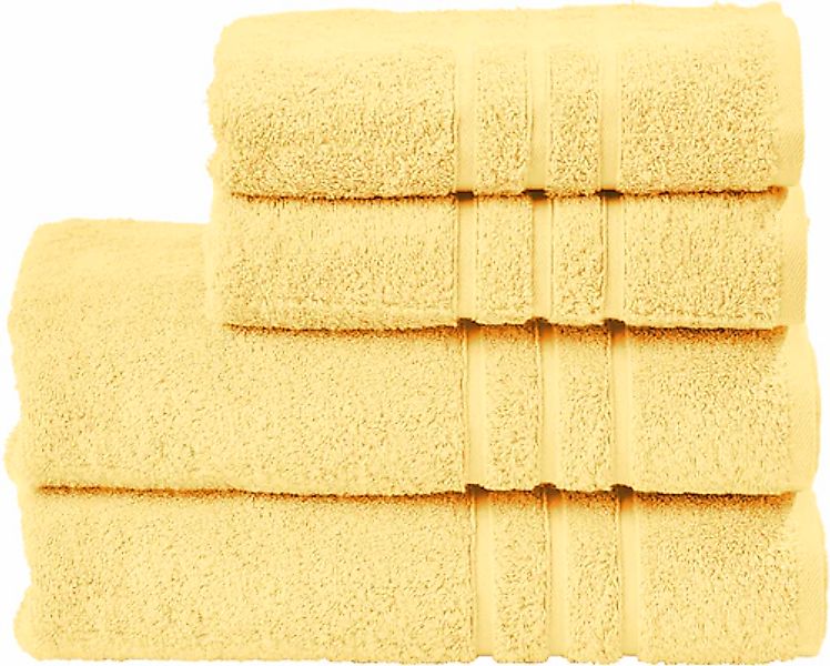 done.® Handtuch Set »Daily Uni« 2x Handtücher (50x100 cm) & 2 Duschtücher(7 günstig online kaufen