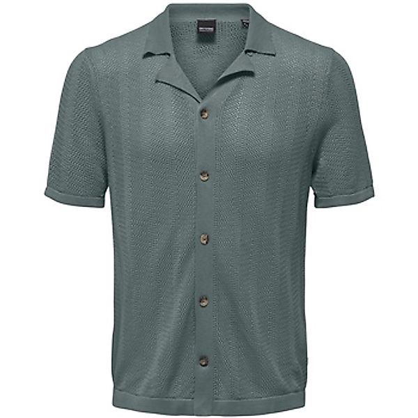 Only & Sons   Hemdbluse Hemd DIEGO Kurzarmhemd günstig online kaufen