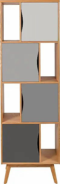 Woodman Bücherregal »Avon«, Höhe 191 cm, Holzfurnier aus Eiche, schlichtes günstig online kaufen