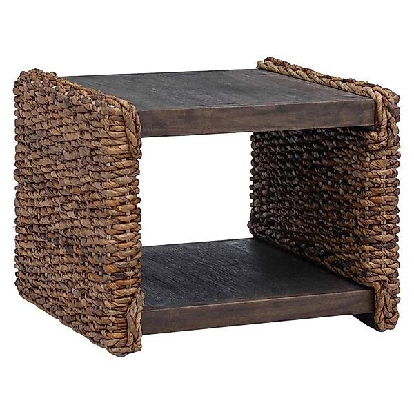 vidaXL Couchtisch Natur 45 x 45 x 45 cm Massives Mahagoni Holz 42011578 günstig online kaufen