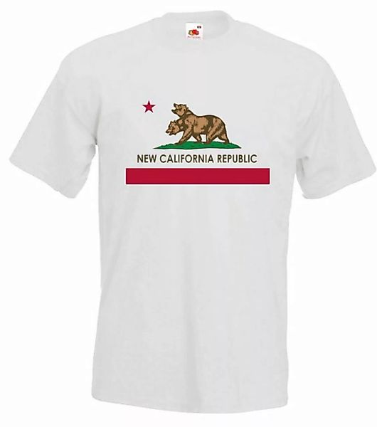 Youth Designz T-Shirt New Cali Rep Herren T-Shirt Mit trendigem Frontprint günstig online kaufen