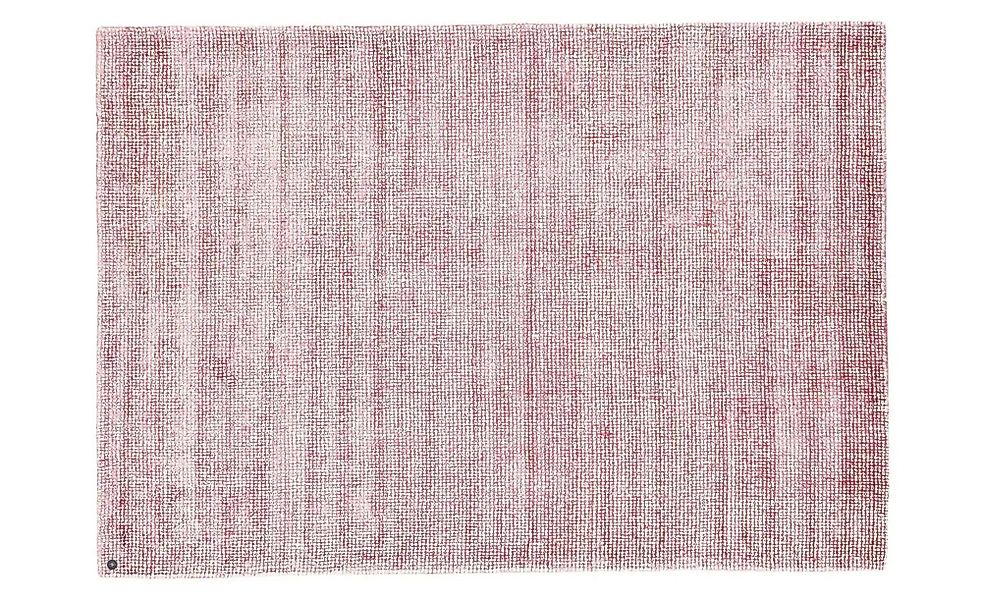 Tom Tailor Wollteppich  Groove ¦ rosa/pink ¦ Wolle ¦ Maße (cm): B: 190 H: 2 günstig online kaufen