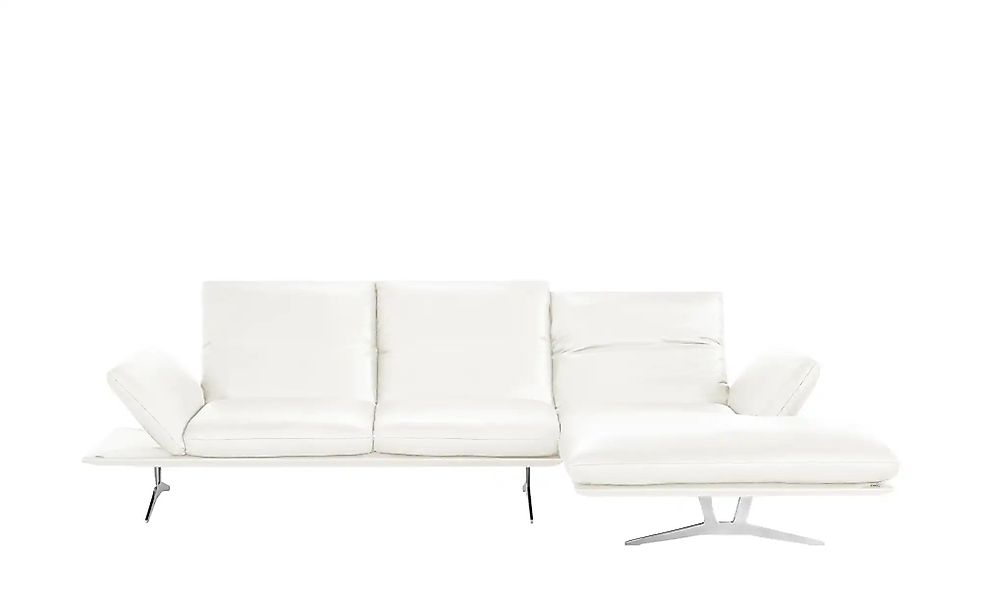KOINOR Ecksofa Echtleder Francis ¦ weiß ¦ Maße (cm): B: 314 H: 93 T: 159.0 günstig online kaufen