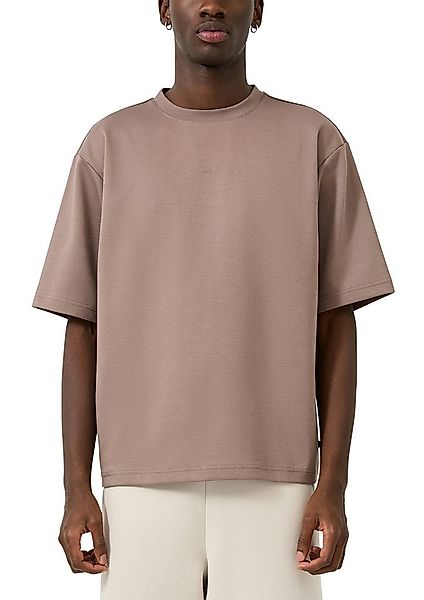 QS Kurzarmshirt mit kleiner Logo-Stickerei günstig online kaufen