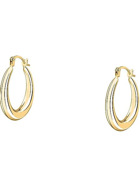 CHRIST Paar Creolen CHRIST Damen-Creolen 375er Gelbgold (Paar) günstig online kaufen