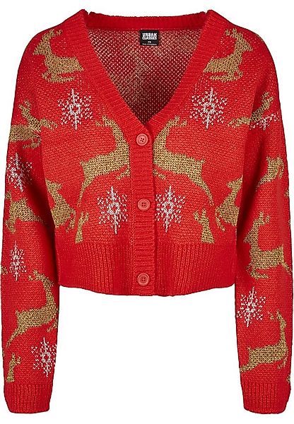 URBAN CLASSICS Cardigan Urban Classics Damen Ladies Short Oversized Christm günstig online kaufen