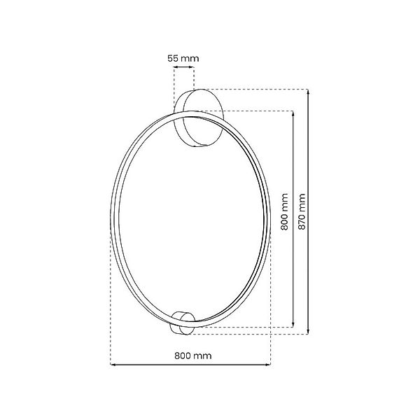 LED-Deckenleuchte Saturno, gold, Ø 80 cm, Metall, 4.000 K günstig online kaufen