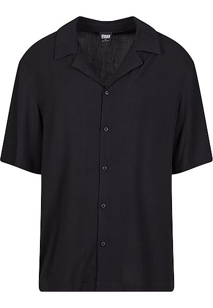 URBAN CLASSICS Langarmhemd Urban Classics Herren Loose Viscose Shirt (1-tlg günstig online kaufen