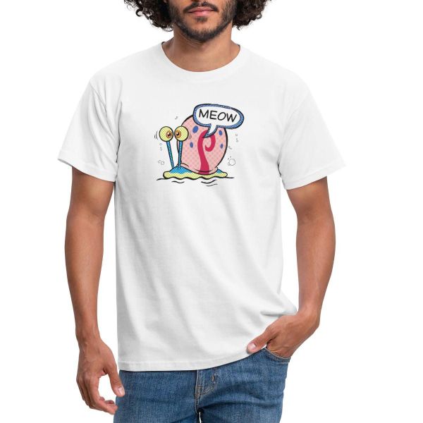 Spreadshirt T-Shirt SpongeBob Schwammkopf Gary Die günstig online kaufen