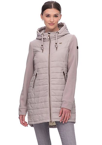 Ragwear Steppjacke "LUCINDA LONG", mit Kapuze, modischer Materialmix aus Sw günstig online kaufen