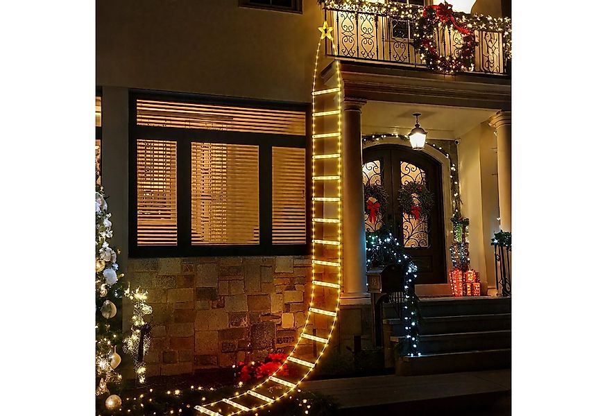 Salcar LED-Lichterkette LED Weihnachts Leiter Lichterkette, 3M LED Weihnach günstig online kaufen