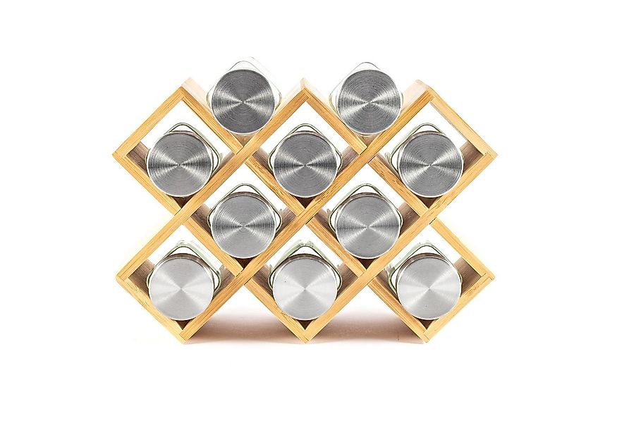 Hanseküche Gewürzregal Gewürzregal aus Holz – FSC®-zertifiziert, Komplettse günstig online kaufen