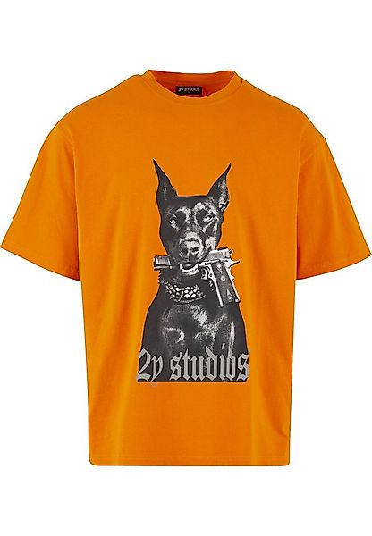 2Y Studios T-Shirt 2Y Studios Herren Doberman Oversize Tee (1-tlg) günstig online kaufen