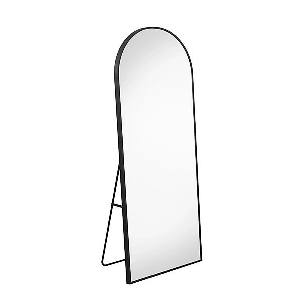PXloue Standspiegel Ganzkörperspiegel in Schwarz  Hängend oder Lehnend 177x günstig online kaufen