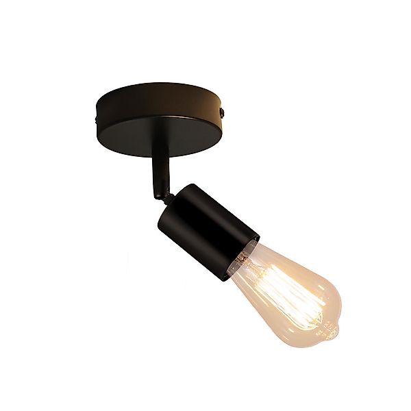 ZMH LED Deckenleuchte E27 Deckenlampe Schwarz günstig online kaufen