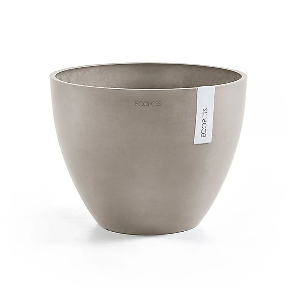 Ecopots Pflanztopf Antwerp Braungrau 30 cm günstig online kaufen