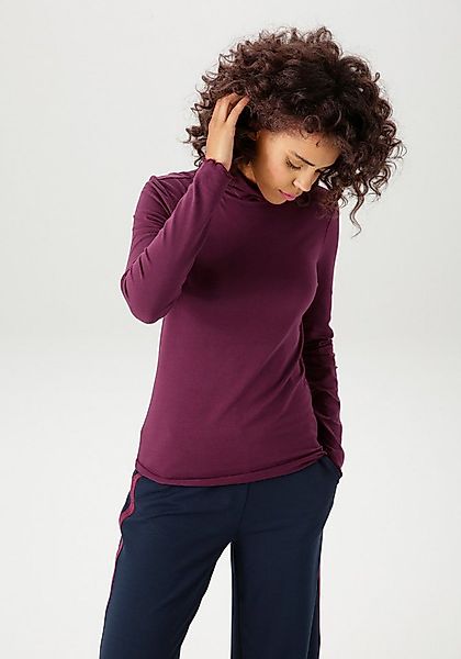 Aniston CASUAL Rollkragenshirt mit gewellten Abschlüssen günstig online kaufen