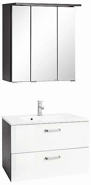 welltime Badmöbel-Set "Ravenna" 2 Stk. tlg. mit Soft-Close Funktion günstig online kaufen