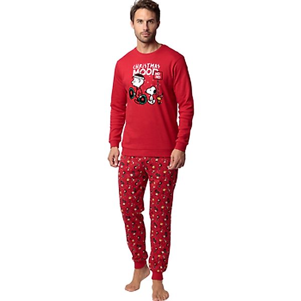 Admas  Kleider & Outfits Pyjama Hose Top Langarm Hoho Mood Peanuts günstig online kaufen