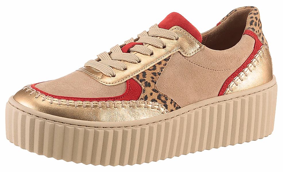 Gabor Plateausneaker, Freizeitschuh, Halbschuh, Schnürschuh mit Best Fittin günstig online kaufen