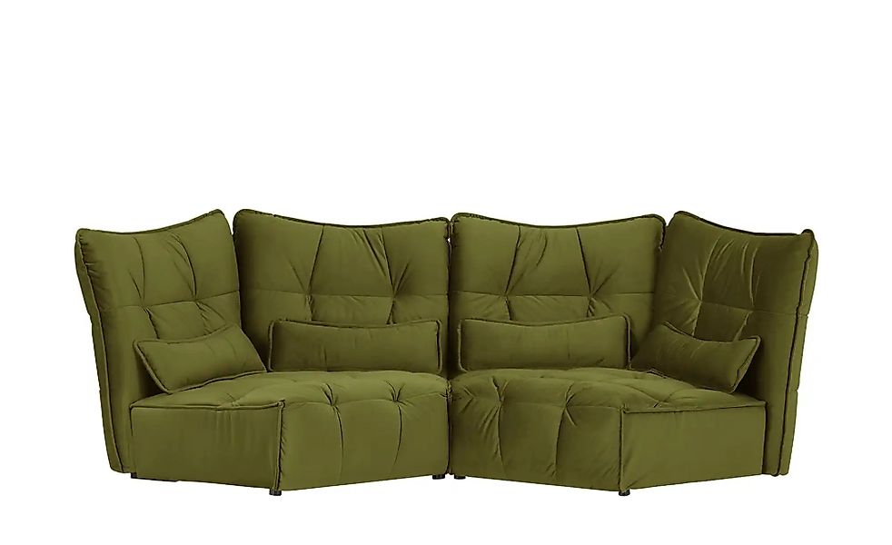 Einzelsofa  Jeaneva ¦ grün ¦ Maße (cm): B: 300 H: 101 T: 151.0 Polstermöbel günstig online kaufen