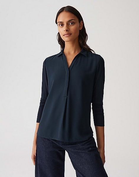 OPUS Shirtbluse FRERA Regular Shirtbluse aus Material Mix günstig online kaufen