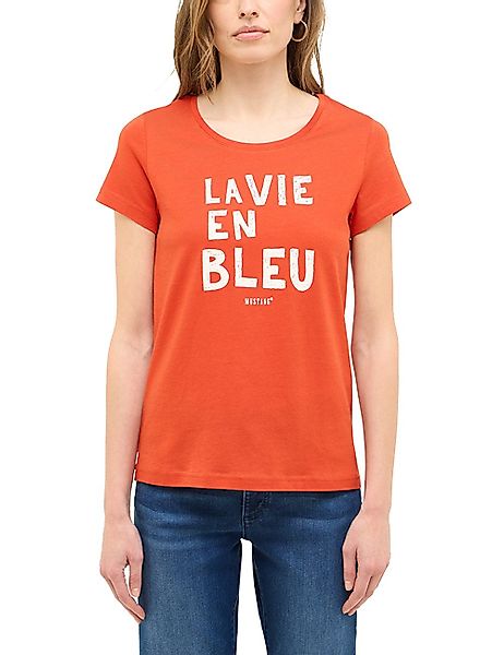 MUSTANG Kurzarmshirt "Damen Style Alma" günstig online kaufen
