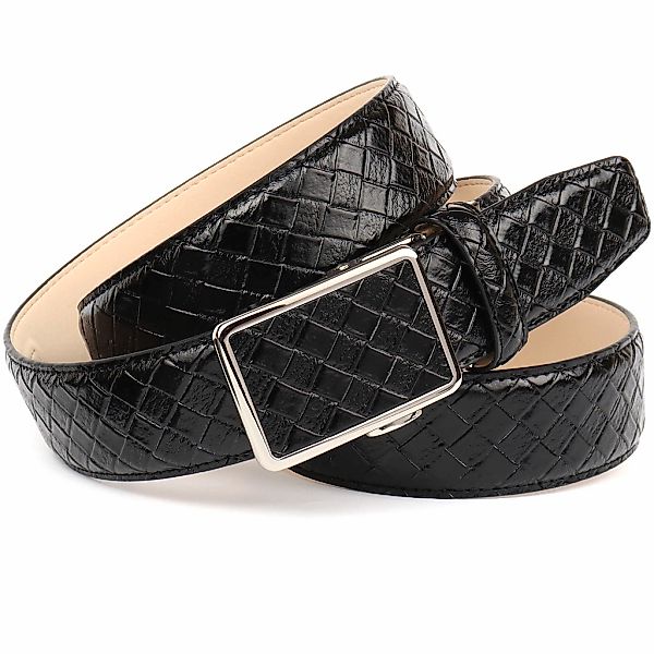 Anthoni Crown Ledergürtel Automatik Schließe günstig online kaufen