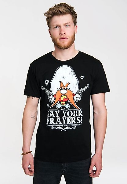 LOGOSHIRT T-Shirt Looney Tunes mit lässigem günstig online kaufen