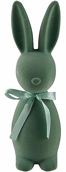 AM Design Dekofigur »Osterhase mit samtiger Flockstruktur« Osterdeko, in ve günstig online kaufen