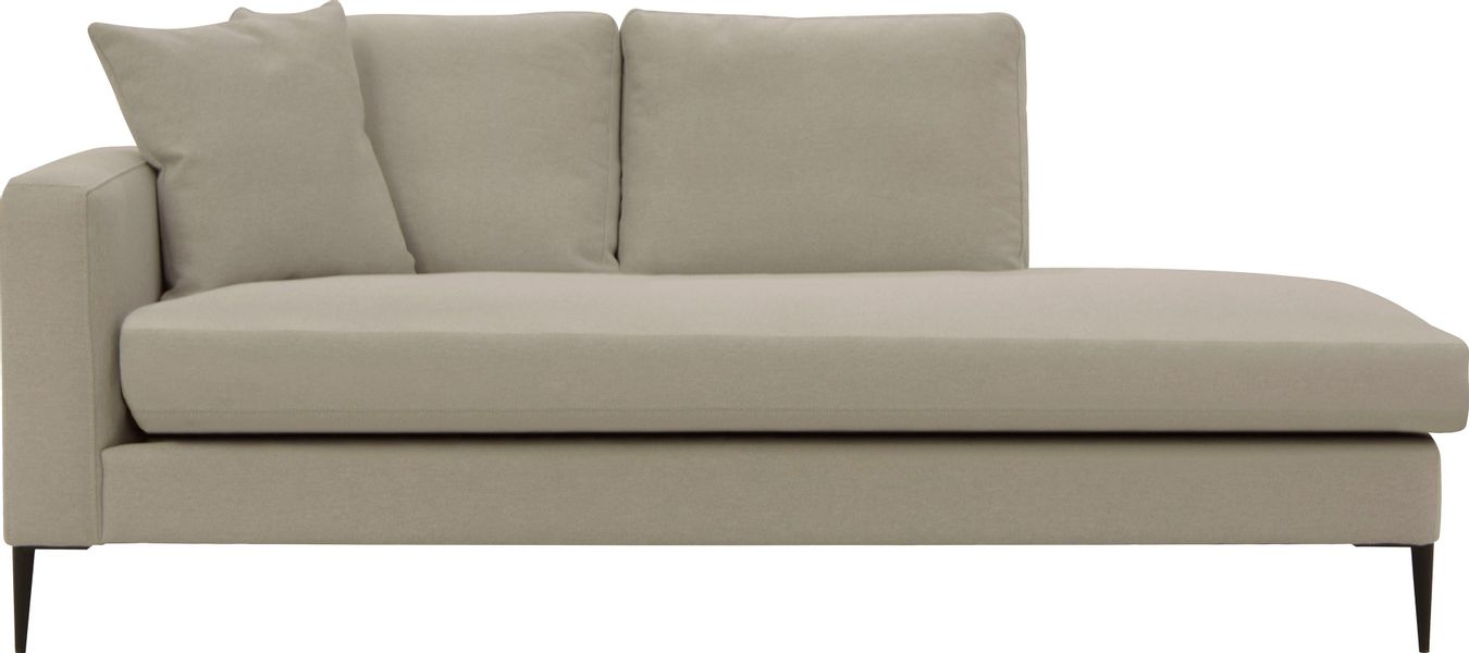 Leonique Recamiere "Cozy Chaiselongue, Maße B/T/H: 195/97/80 cm" mit losen günstig online kaufen