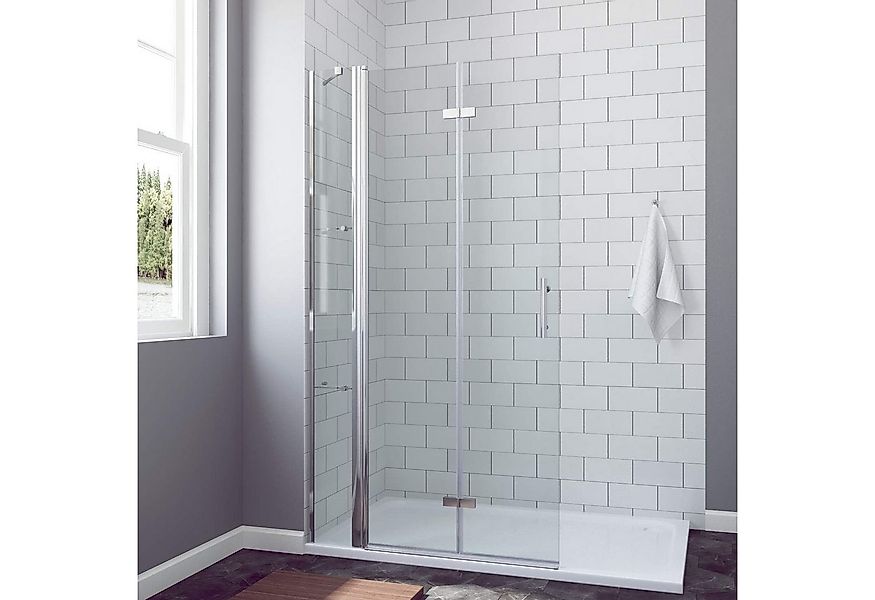 AQUABATOS Walk-in-Dusche Faltbare Walk in Dusche Duschwand Glas Duschabtren günstig online kaufen