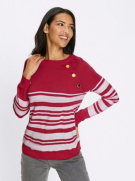 Sieh an! Strickpullover Langarm-Pullover . günstig online kaufen