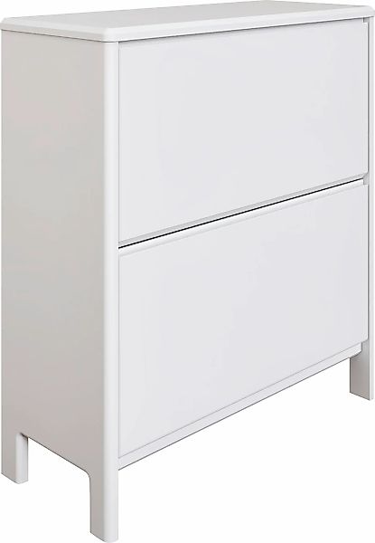 OTTO home Schuhschrank "Luven" FSC zertifiziertes Massivholz, mit 2 Klappen günstig online kaufen