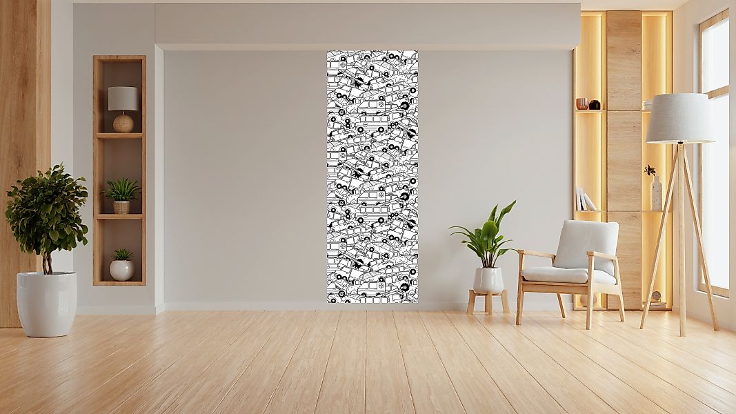 queence Wandsticker "Fahrzeuge", (1 St.), DIY-Wandsticker zum Bemalen günstig online kaufen