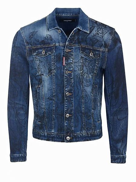 Dsquared2 Jeansjacke Dsquared2 Jacke Dan blau günstig online kaufen