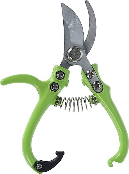 Progarden Gartenschere Grün, (1-tlg), Gebogene Schneide, günstig online kaufen