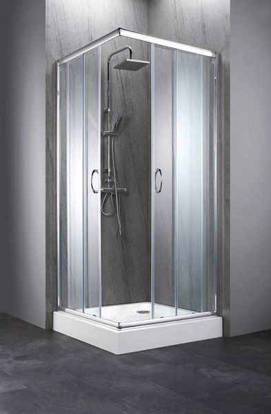 welltime Eckdusche Summer Set, BxT: 90x90 günstig online kaufen