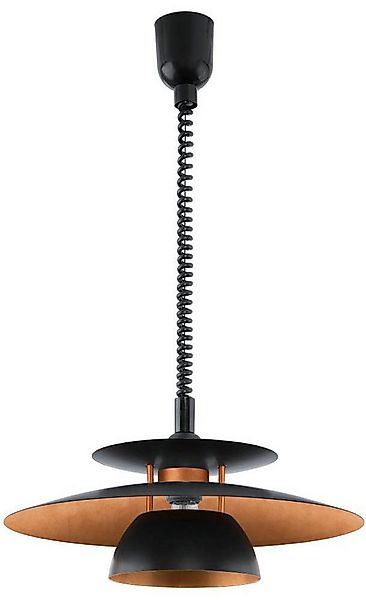 EGLO Hängeleuchte BRENDA Pendellampe, E27, Kunststoff und Stahl, Esszimmerl günstig online kaufen