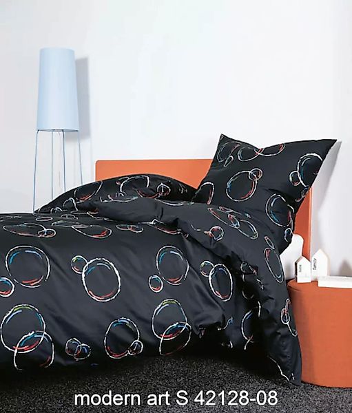 Janine Bettwäsche »Mako-Satin 42128 08«, mit Reissverschluss günstig online kaufen
