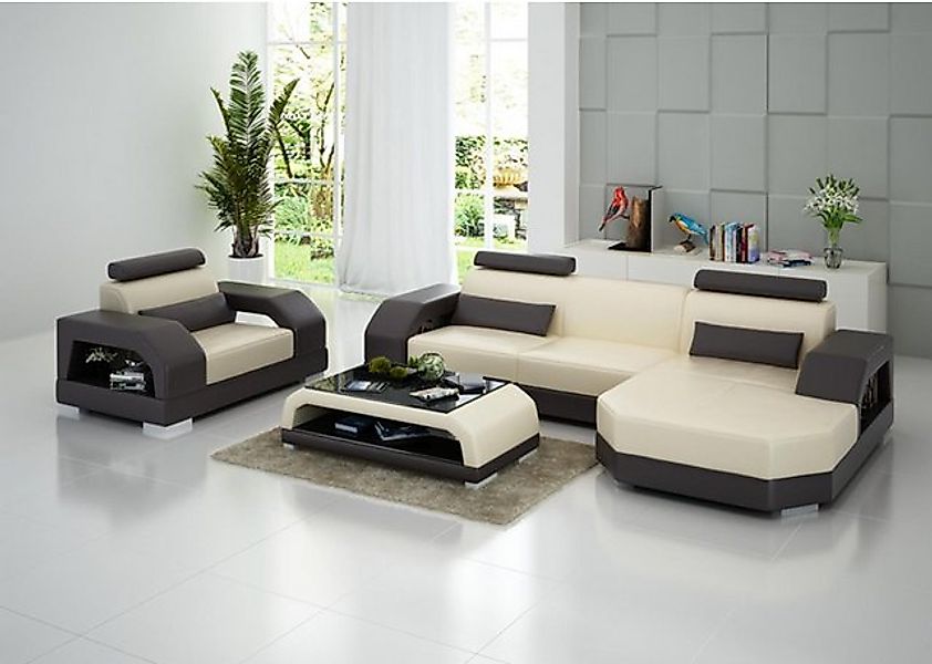 Xlmoebel Ecksofa Ecksofa Massivholzmöbel hochwertig modern elegant, 2 Teile günstig online kaufen