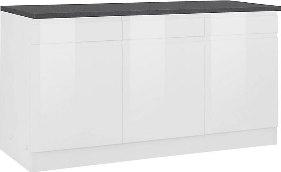 HELD MÖBEL Unterschrank "Virginia", 85 cm hoch, 150 cm breit, 3 Schubladen, günstig online kaufen