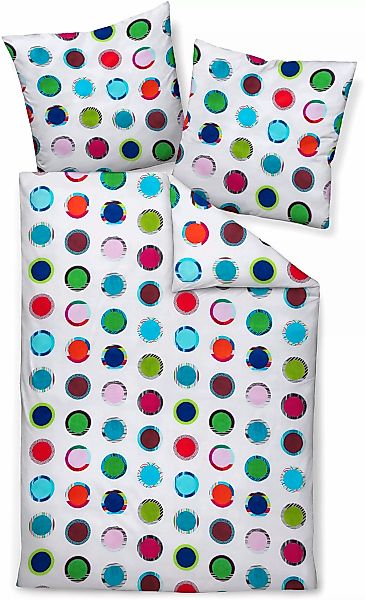 Janine Bettwäsche »Modern Art 4214642146 09 135X200,80x80«, mit Reißverschl günstig online kaufen