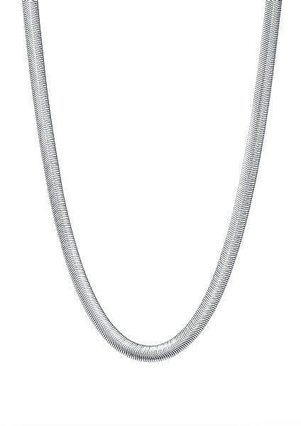 Hey Happiness Edelstahlkette Damen Schlangenkette massiv, günstig online kaufen